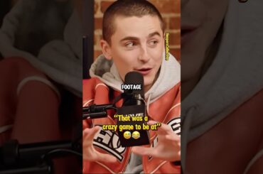 Timothée Chalamet on The Origin of His Knicks Fandom 😂 #shorts