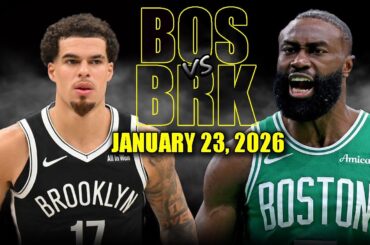 Boston Celtics vs Brooklyn Nets Full Game Highlights – January 23, 2026 | NBA Season
