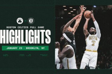 Hugo Gonzalez's clutch three leads Boston Celtics to a 130-126 victory over the Brooklyn Nets