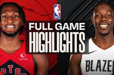 RAPTORS at TRAIL BLAZERS | FULL GAME HIGHLIGHTS | January 23, 2026