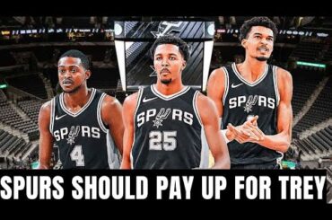 THE SPURS SHOULD PAY UP FOR TREY MURPHY
