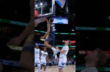 Derik Queen + Trey Murphy III = SLAMS #pelicans #grizzlies