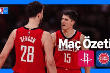 Houston Rockets - Detroit Pistons | Maç Özeti | NBA | Prime Video Türkiye
