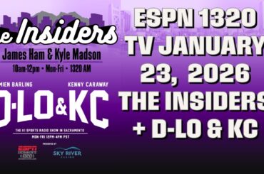 Kuminga Hurt In Warriors Loss, Kings Start 6 Game Road Trip - January 23: The Insiders + D-Lo & KC