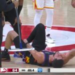 Devin Booker leaves game after suffering apparent ankle injury | NBA on ESPN