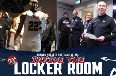 "Let's Go Get Another One" Denver Nuggets Locker Room After Win 🎥 | vs. MIL