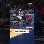 All he could do was sit there and watch 🫣 #basketball #cbb #fan