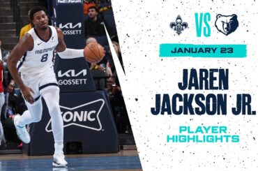 Jaren Jackson Jr. Highlights vs. New Orleans Pelicans