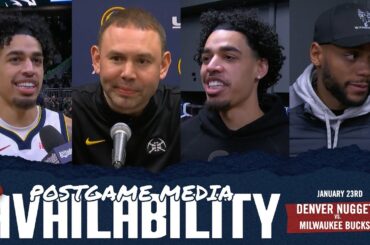 ALL Denver Nuggets Postgame Media vs. MIL 🎙️