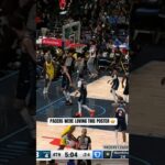 Nesmith drives and throws down the huge poster slam + the Pacers bench loves it 🤩