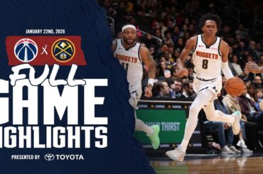 Denver Nuggets vs. Washington Wizards | Toyota Game Recap 📺