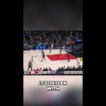 Grayson Allen's three-pointer STOLEN 😤 #Hawks #NBA #Defense