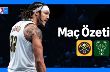 Denver Nuggets - Milwaukee Bucks | Maç Özeti | NBA | Prime Video Türkiye