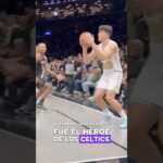 Hugo González fue el HÉROE de Boston Celtics con esta CANASTA contra NETS para forzar PRÓRROGA🔥