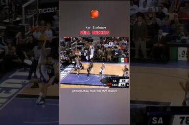 Impossible Circus Shot | Manu Ginóbili vs Kings (2005)