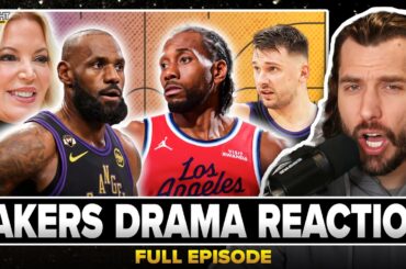 Reaction to LeBron & Luka's LOSS to Kawhi & Clippers + BIZARRE Lakers & Jeanie Buss story