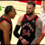 Scottie Barnes HUGE Defensive Plays in the Fourth Quarter vs Trail Blazers