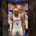 Thunder UPSET by the Pacers: Celebratory Locker Room After Loss at Home
