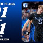 Cooper Flagg (21 PTS 11 REB) vs. Golden State Warriors | January 22, 2026