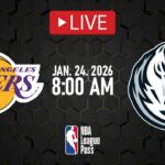 NBA LIVE! Los Angeles Lakers vs Dallas Mavericks | Jan. 24, 2026 | Mavs vs Lakers NBA LIVE 2K26