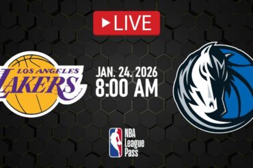 NBA LIVE! Los Angeles Lakers vs Dallas Mavericks | Jan. 24, 2026 | Mavs vs Lakers NBA LIVE 2K26