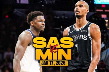 San Antonio Spurs vs Minnesota Timberwolves Full Game Highlights | Jan 17, 2026 | FreeDawkins