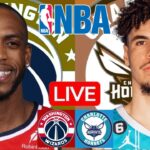 LIVE: WASHINGTON WIZARDS vs CHARLOTTE HORNETS | NBA | PLAY BY PLAY | SCOREBOARD