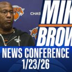 Mike Brown discusses Guerschon Yabusele's role and Knicks' rotation