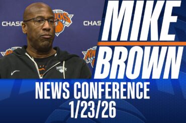 Mike Brown discusses Guerschon Yabusele's role and Knicks' rotation