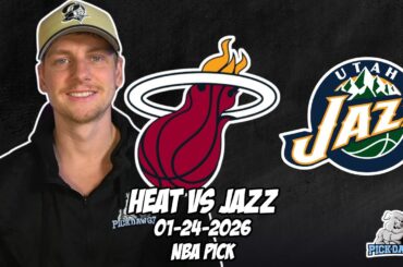 Miami Heat vs Utah Jazz 1/24/26 NBA Free Picks & Prediction | NBA Betting Tips
