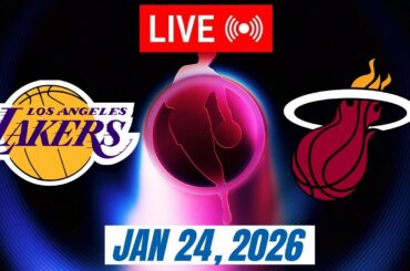 NBA LIVE! Los Angeles Lakers vs Miami Heat January 24, 2026 | 2026 NBA Season Live 2K