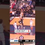 Joel Embiid SOARS through the paint 🔥