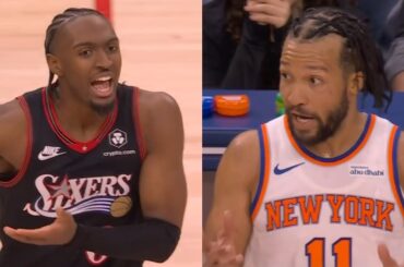 WILD Final 2:30 to New York Knicks vs Philadelphia 76ers