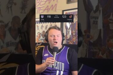 We’re not fine 🎵🎶 #sacramentokings #clevelandcavaliers #nba #basketball