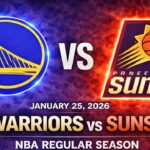 NBA LIVE! Golden State Warriors vs Phoenix Suns  I January 25, 2026 Warriors vs Suns Live 2K