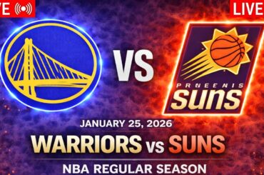 NBA LIVE! Golden State Warriors vs Phoenix Suns  I January 25, 2026 Warriors vs Suns Live 2K