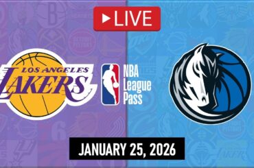 NBA LIVE! Los Angeles Lakers vs Dallas Mavericks | Jan. 25, 2026 | Mavs vs Lakers NBA LIVE 2K26