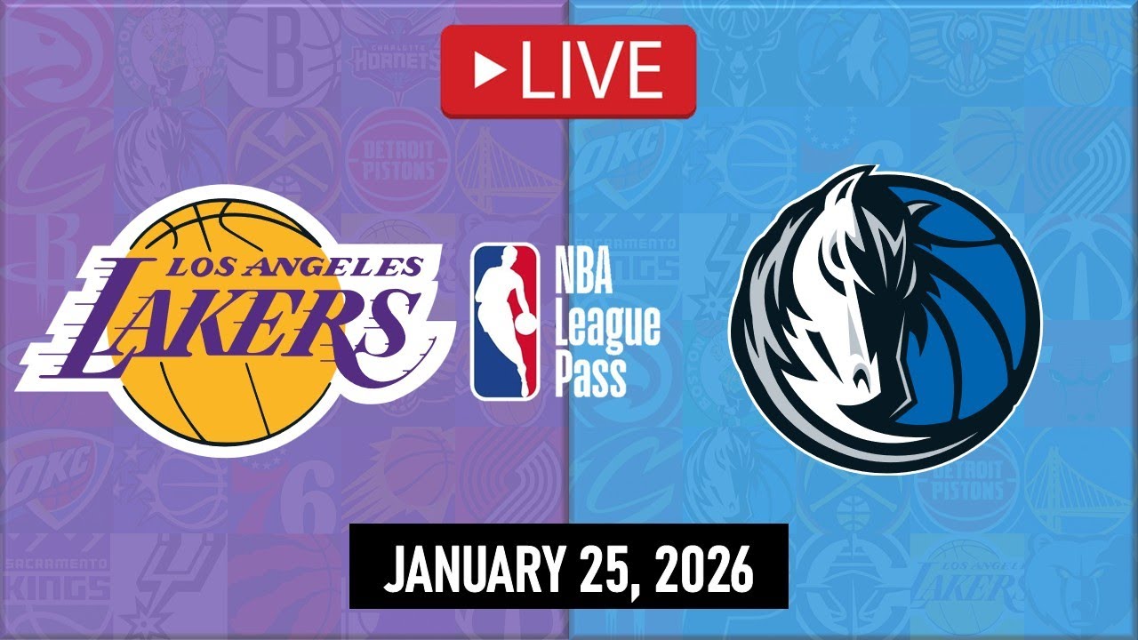 NBA LIVE! Los Angeles Lakers vs Dallas Mavericks | Jan. 25, 2026 | Mavs vs Lakers NBA LIVE 2K26