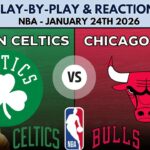 NBA: Boston Celtics vs Chicago Bulls (Live Play-By-Play & Reactions)