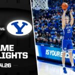 Utah vs. #13 BYU Game Highlights | 2025-26 Big 12 Men's Basketball