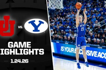 Utah vs. #13 BYU Game Highlights | 2025-26 Big 12 Men's Basketball