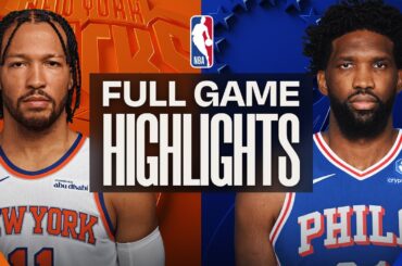 KNICKS at 76ERS | FULL GAME HIGHLIGHTS | January 24, 2026