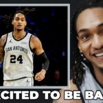 Devin Vassell on Making His Return from Injury on Sunday vs. New Orleans