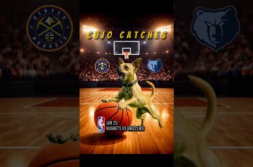 Cujo’s NBA Fetch | Denver vs Memphis 🏀 01-25-2026 | #DogPicks #CujoCatches