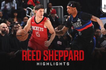 Reed Sheppard (18 points) Highlights vs. Detroit Pistons