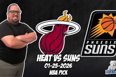 Miami Heat vs Phoenix Suns 1/25/26 NBA Free Picks & Prediction | NBA Betting Tips