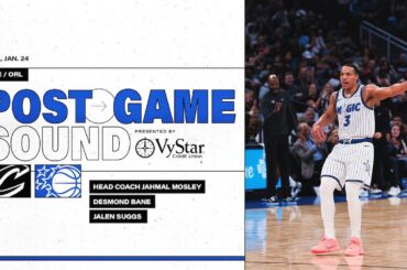 POSTGAME SOUND: CLEVELAND CAVALIERS VS. ORLANDO MAGIC | COACH MOSE, DESMOND BANE & JALEN SUGGS