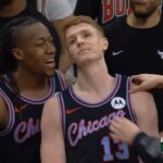 Kevin Huerter GAME WINNER vs Celtics on Derrick Rose jersey retirement night