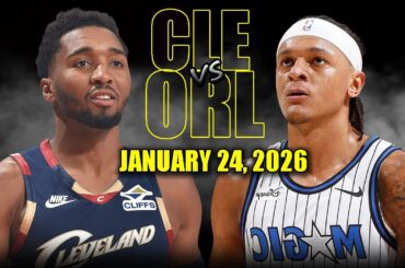 Cleveland Cavaliers vs Orlando Magic Full Game Highlights – January 24, 2026 | NBA Season