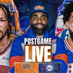 Knicks Get GRITTY In Wild Win Against Sixers | Post Game Show & Live Callers | EP 685